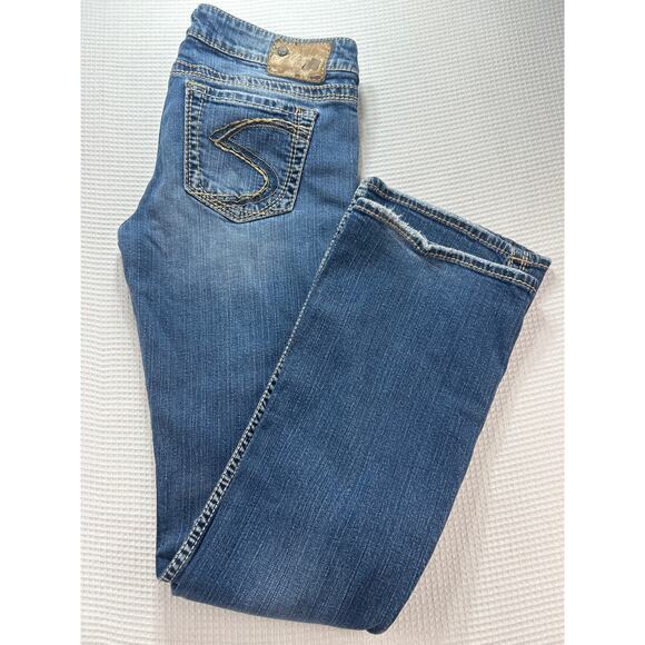 Women's Silver Jeans Frances 18"  W29/L33 - Picture 1 of 9